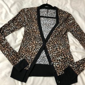 Leopard cardigan